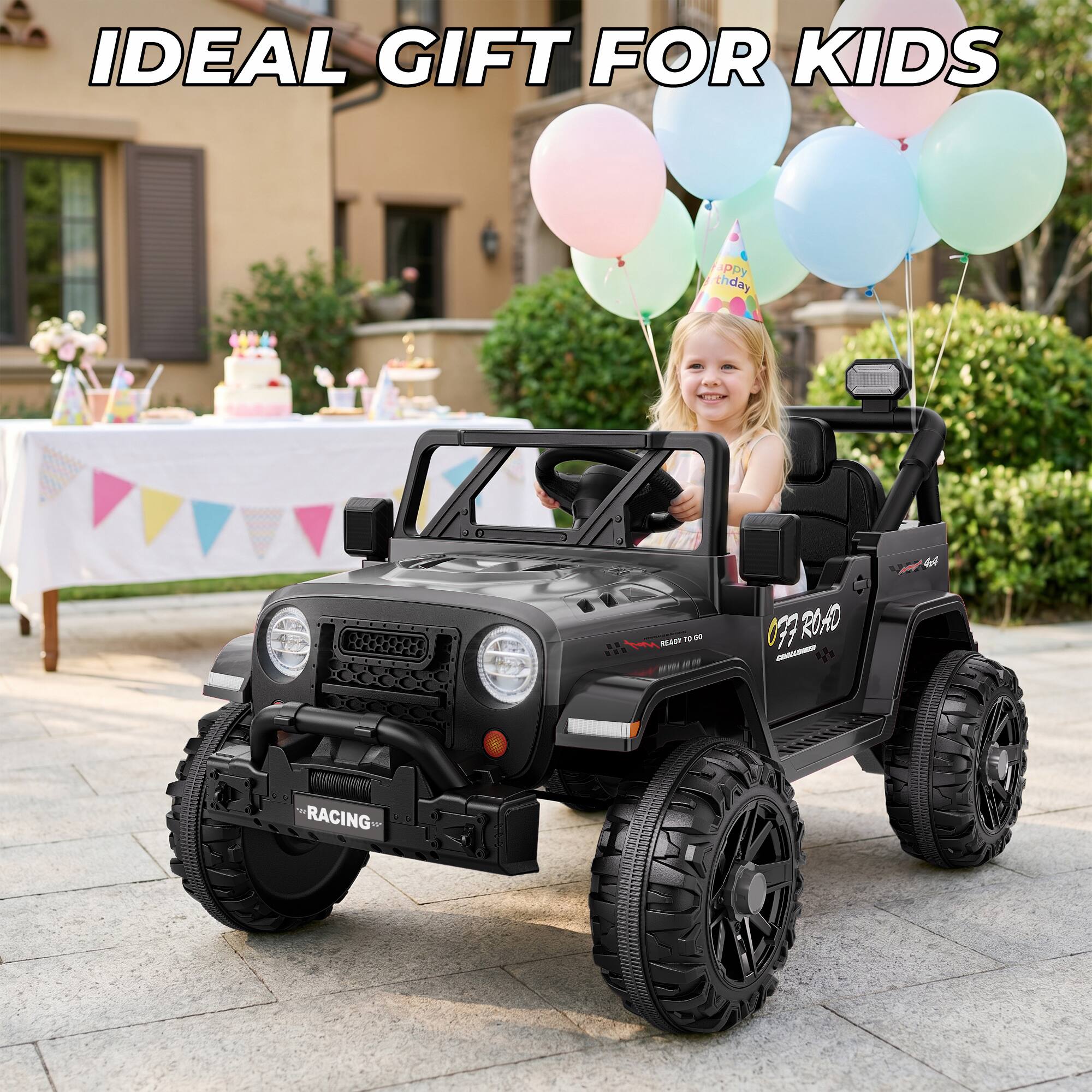 IDEAL GIFT FOR KIDS

Happy Birthday

TO 60 22 not READY ***
077780
46G

if RACING