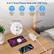 6-in-1 Travel Power Strip with USB Ports
1. USB-C Port
2. USB-A Ports
3. 2-Prong Outlet
4. 3-Prong Outlet
On the back
UN CAGED