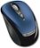Angle Standard. Microsoft - Wireless Mobile Mouse 3000 - Blue.