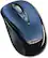 Angle Standard. Microsoft - Wireless Mobile Mouse 3000 - Blue.