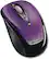 Angle Standard. Microsoft - Wireless Mobile Mouse 3000 - Purple.