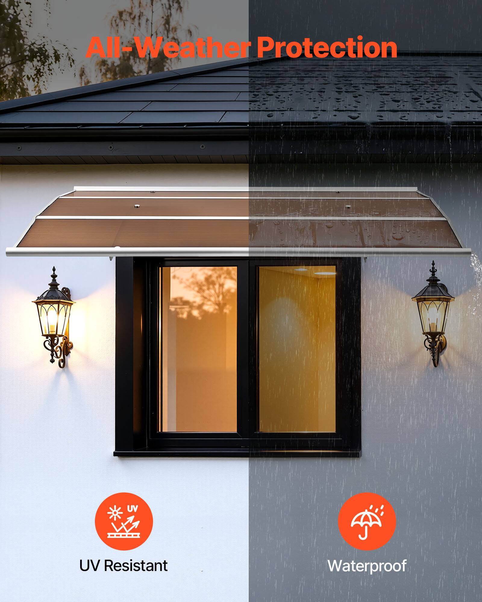 All-Weather Protection

UV Resistant

Waterproof