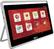 Angle. nabi - BigTab HD - 20" - 16GB - Black/Silver.