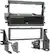 Angle. Metra - Dash Kit for Select 2005-2007 Ford F-250/350/450/550 - Black.