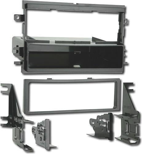 Angle. Metra - Dash Kit for Select 2005-2007 Ford F-250/350/450/550 - Black.