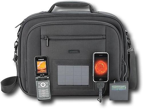 Front Standard. V-Dimension - Optical Solar Corporate Laptop Case - Black.