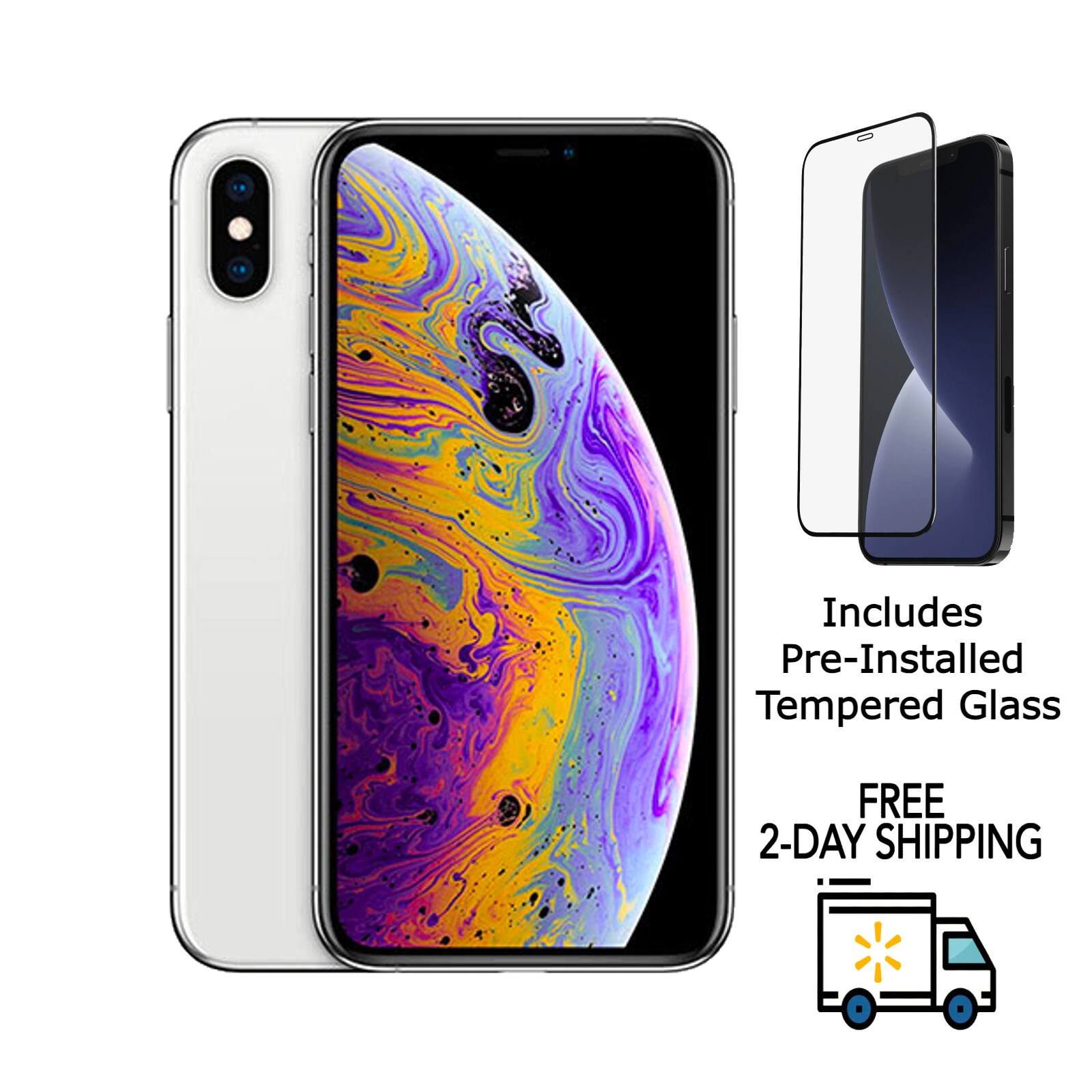 Includes Pre-Installed Tempered Glass  
FREE 2-DAY SHIPPING