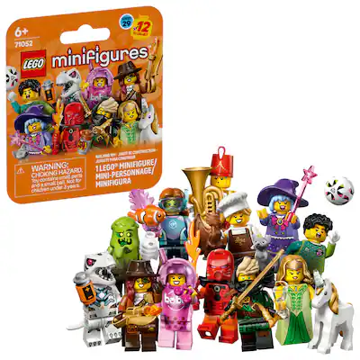 SERIES 29
12 TO COLLECT
6+
71052
LEGO minifigures
WARNING: CHOKING HAZARD. Contains small parts and a small ball. Not for children under 3 years.
BUILDING TOY - JUGUETE DE CONSTRUCCIÓN - JEU DE CONSTRUCTION - JUGUETE PARA CONSTRUIR
1 LEGO MINIFIGURE / MINI-PERSONNAGE / MINIFIGURA
bob