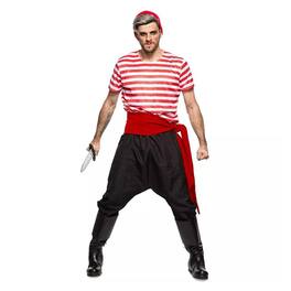 Seeing Red - Pirate Crew Member Adult Costume - Medium