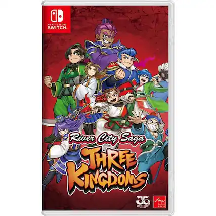River City Saga: Three Kingdoms
Nintendo Switch
35th Anniversary
One System Works - E10+ (Everyone 10+)