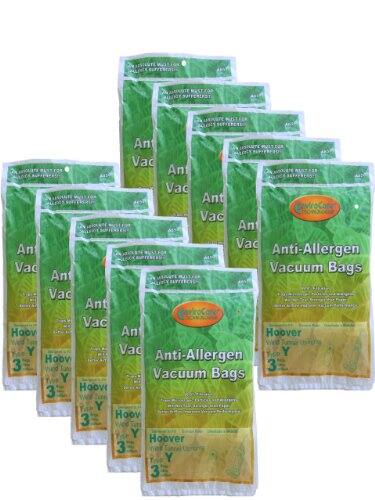 Anti-Allergen Vacuum Bags  
Hoover  
3 Y