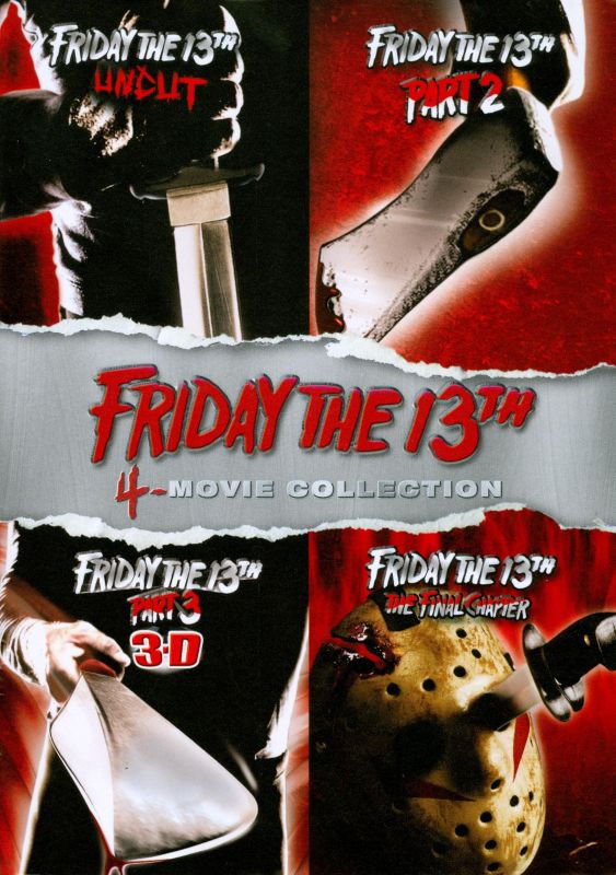  Friday the 13th: 4-Movie Collection [4 Discs] [DVD]