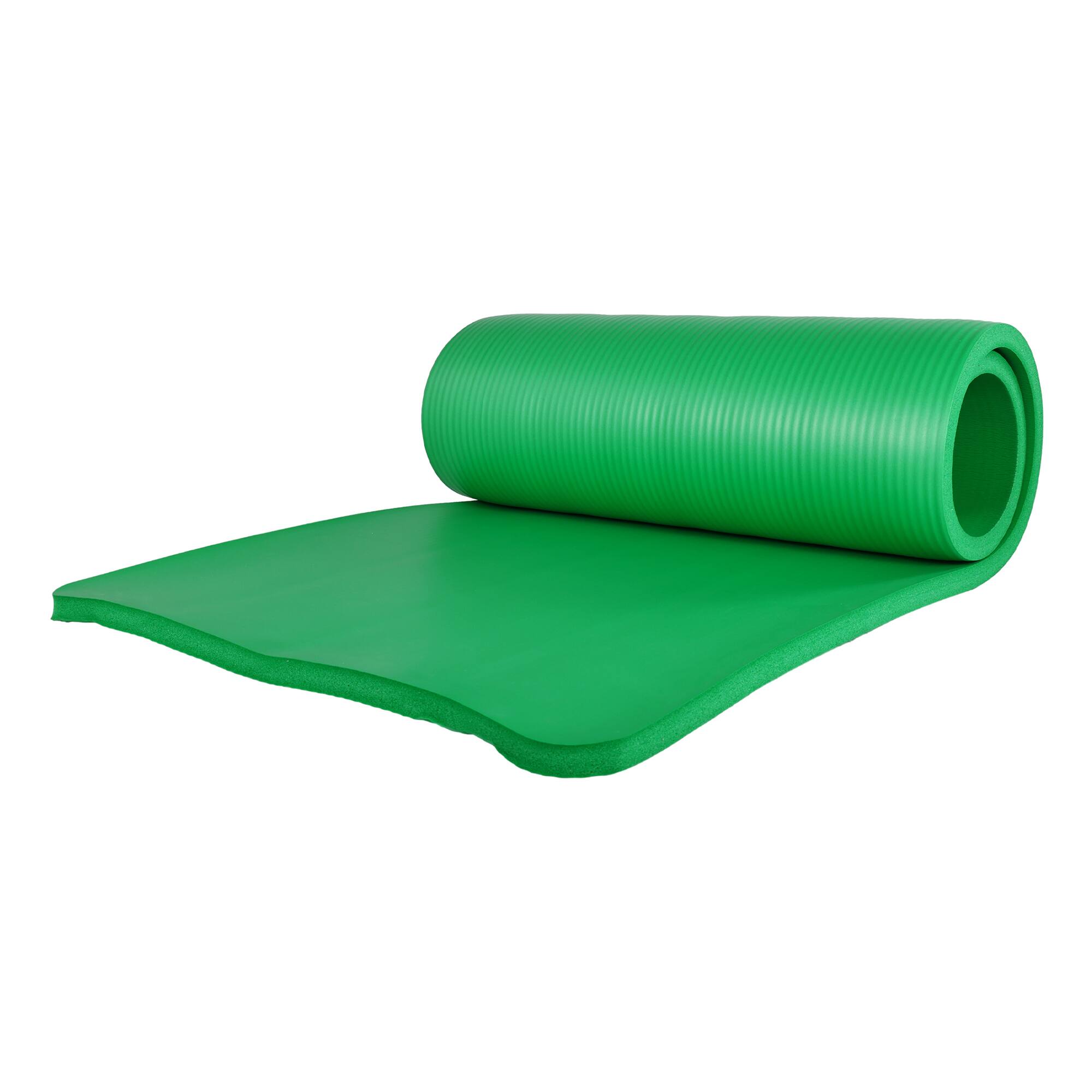 Alt View 5. BalanceFrom Fitness - BalanceFrom Fitness 7 Piece Yoga Set with Mat, Stretch Strap, & Knee Pad, Green - Green.