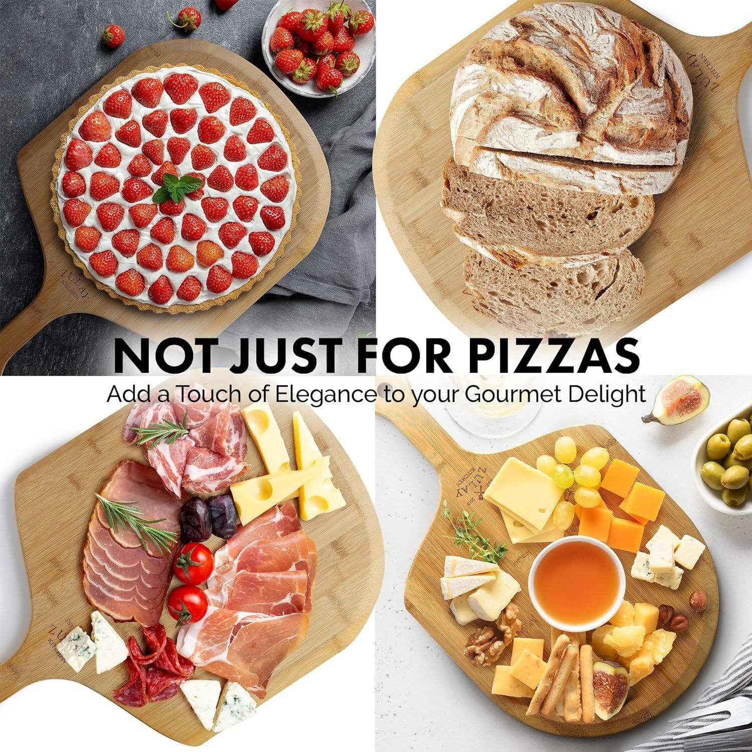 NOT JUST FOR PIZZAS

Add a Touch of Elegance to your Gourmet Delight