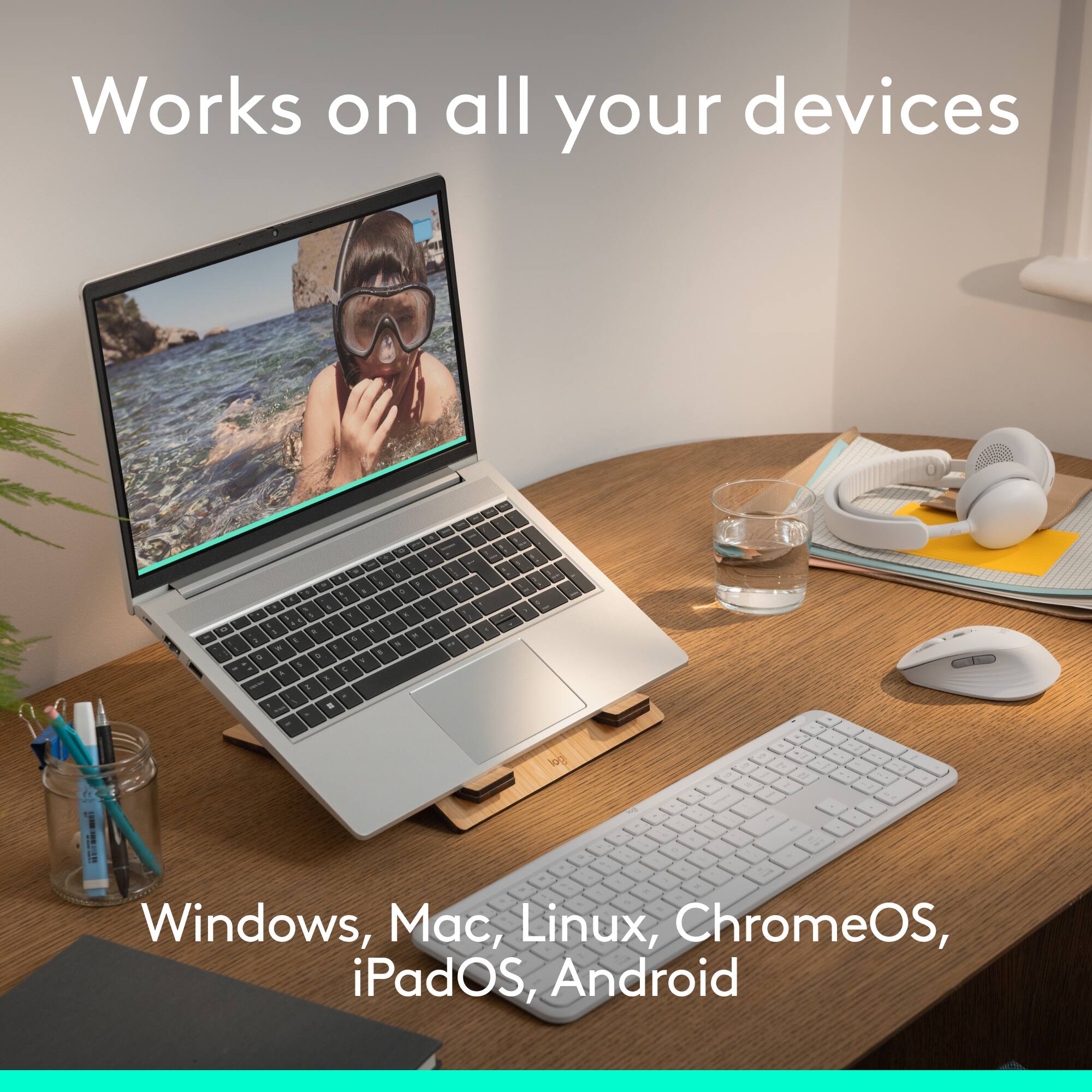 Works on all your devices

Windows, Mac, Linux, ChromeOS, iPadOS, Android
