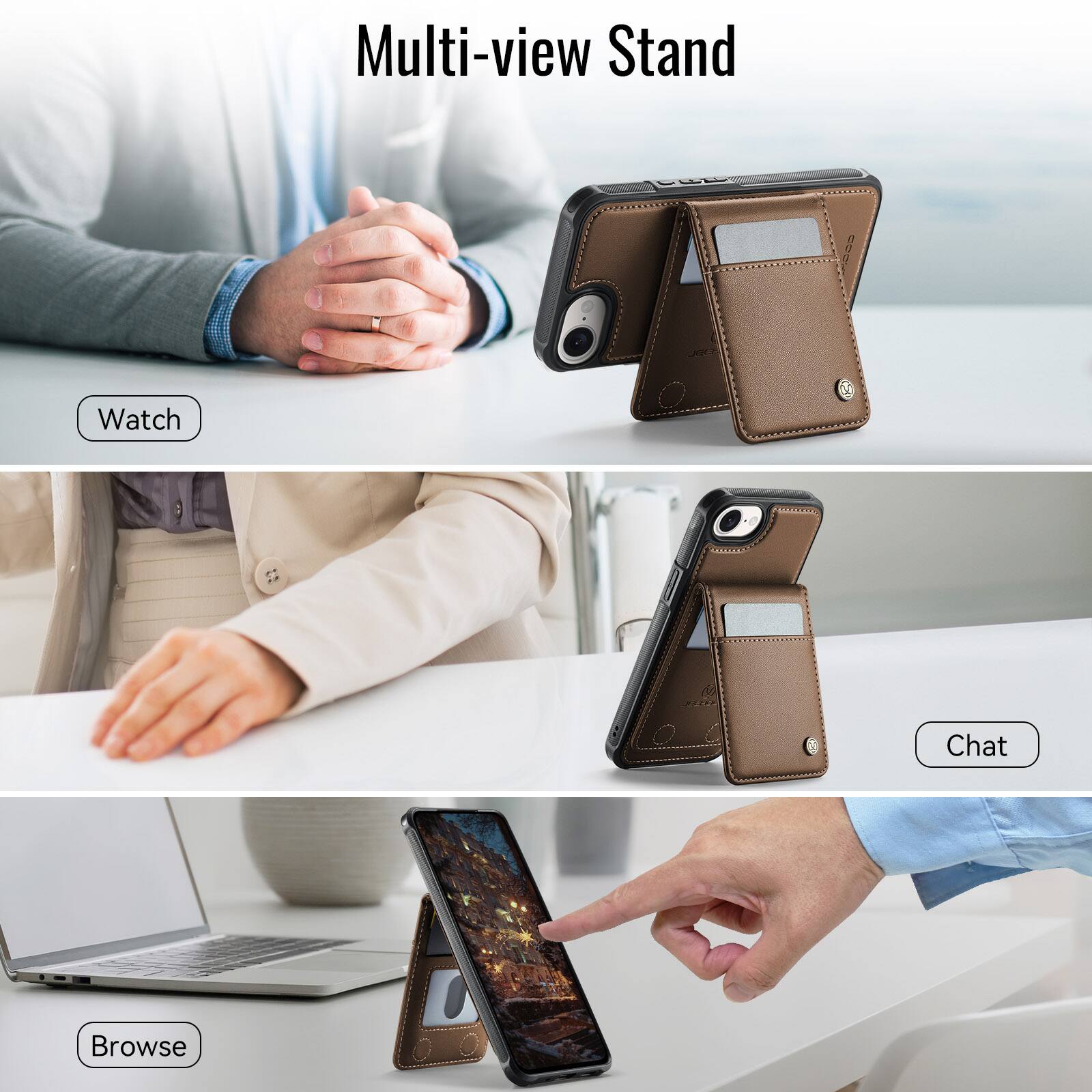 Multi-view Stand

- Watch
- Chat
- Browse
