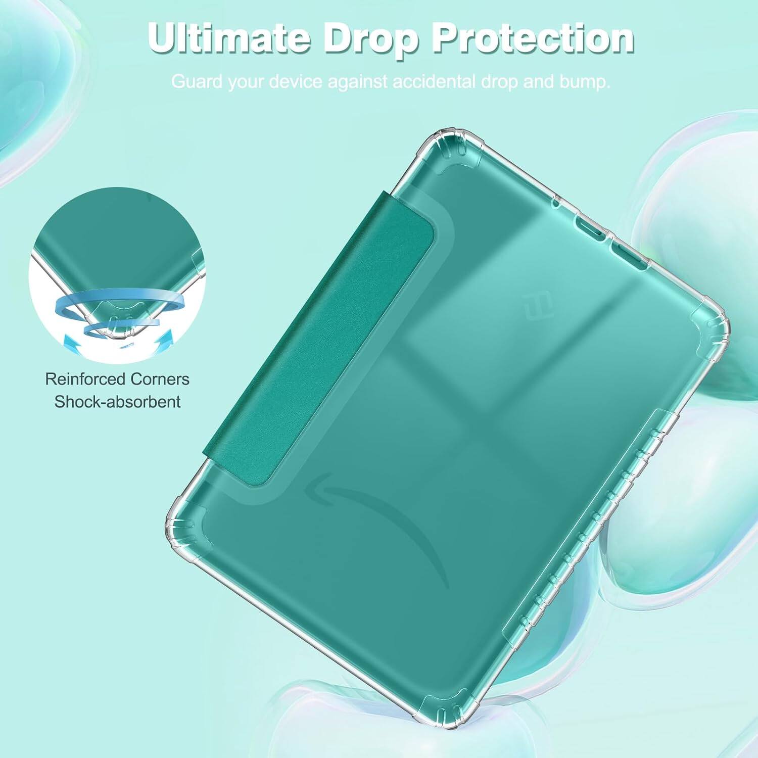 Ultimate Drop Protection  
Guard your device against accidental drop and bump.  

Reinforced Corners  
Shock-absorbent