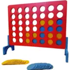 Front. Bolaball - Bolaball: Giant 4-In-A-Row Outdoor Wooden Game.