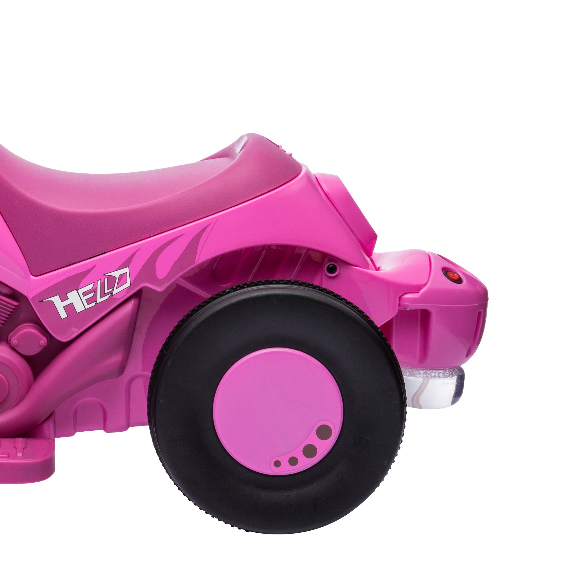 Qaba Ride on Bubble Car, 6V Kids Motorcycle, 3 Wheeled 2 MPH