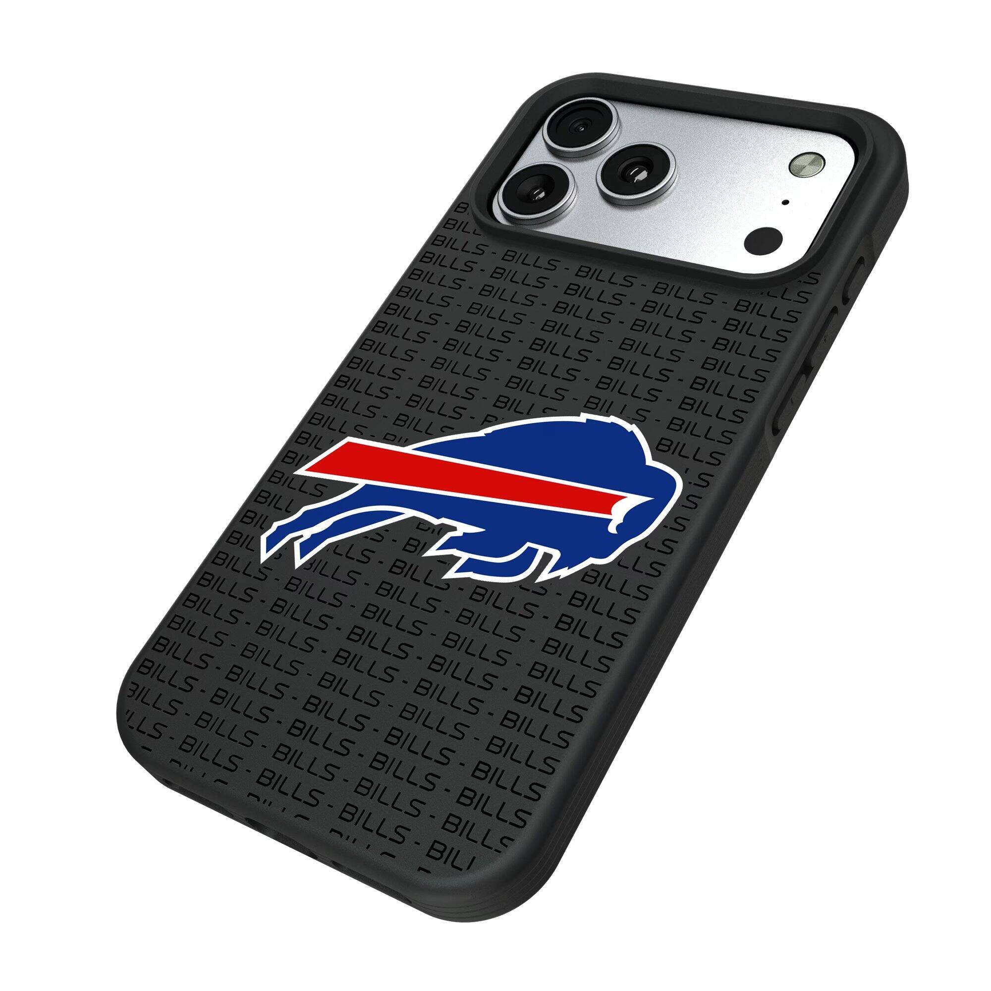 Buffalo Bills Text Backdrop Bump Phone Case - iPhone 15 Plus Buffalo Bills Text Backdrop Bump Phone Case - iPhone 15 Plus