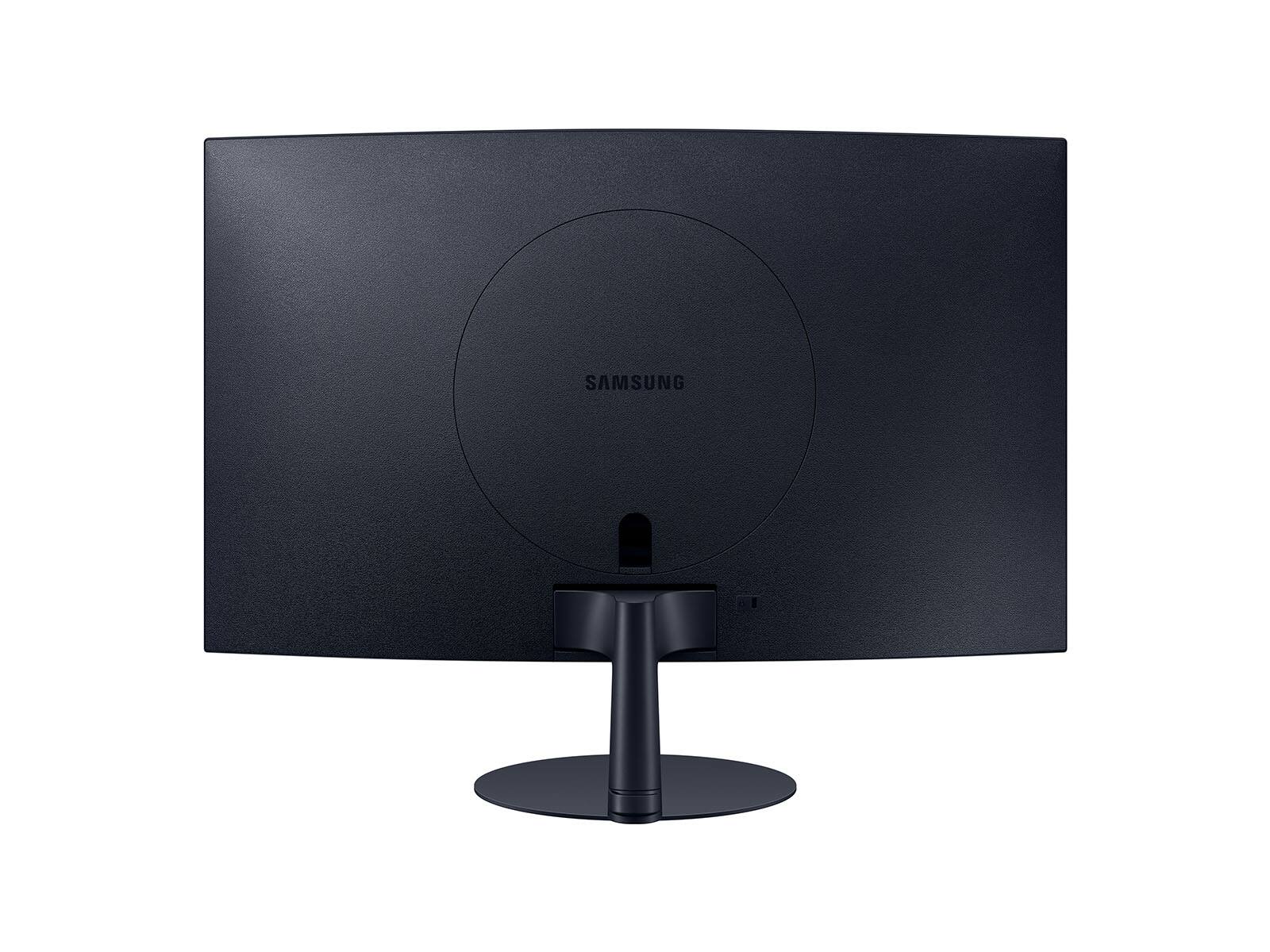 Alt View 1. Samsung - Samsung  S39C 27" FHD 75Hz Curved Monitor (HDMI, DisplayPort) - Black.