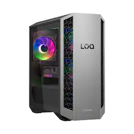 Lenovo - LOQ Gaming Tower,AMD Ryzen 7 8745HX,64GB RAM,2TB SSD,GeForce RTX 5060 Ti,Win 11 Pro - Gray