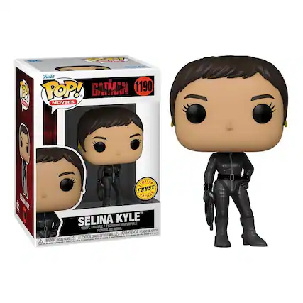 Funke - POP! BATMAN 1190 MOVIES LIMITED CHASE - SELINA KYLE FIGURINE EN VINYLE FIGURE DE VINIL FIGURA DE VINIL
WARNING: CHOKING HAZARD - Small parts. Not for children under 3 years.
ATTENTION: Danger de suffocation - Petits morceaux. Ne convient pas aux enfants de moins de 3 ans.
ADVERTENCIA: Peligro de asfixia - Piezas pequeñas. No es adecuado para niños menores de 3 años.