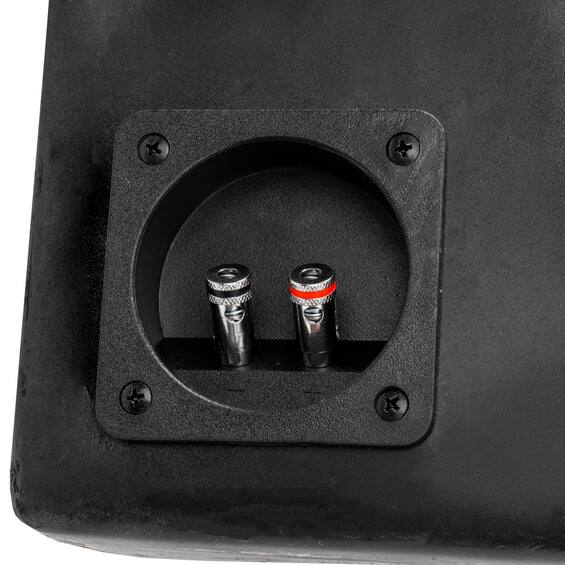 Alt View 6. NVX - BOOST Box Custom Fit 10" 350W RMS Loaded Sealed Subwoofer Enclosure for 2017-2021 Honda Civic and Civic Type R - Black.