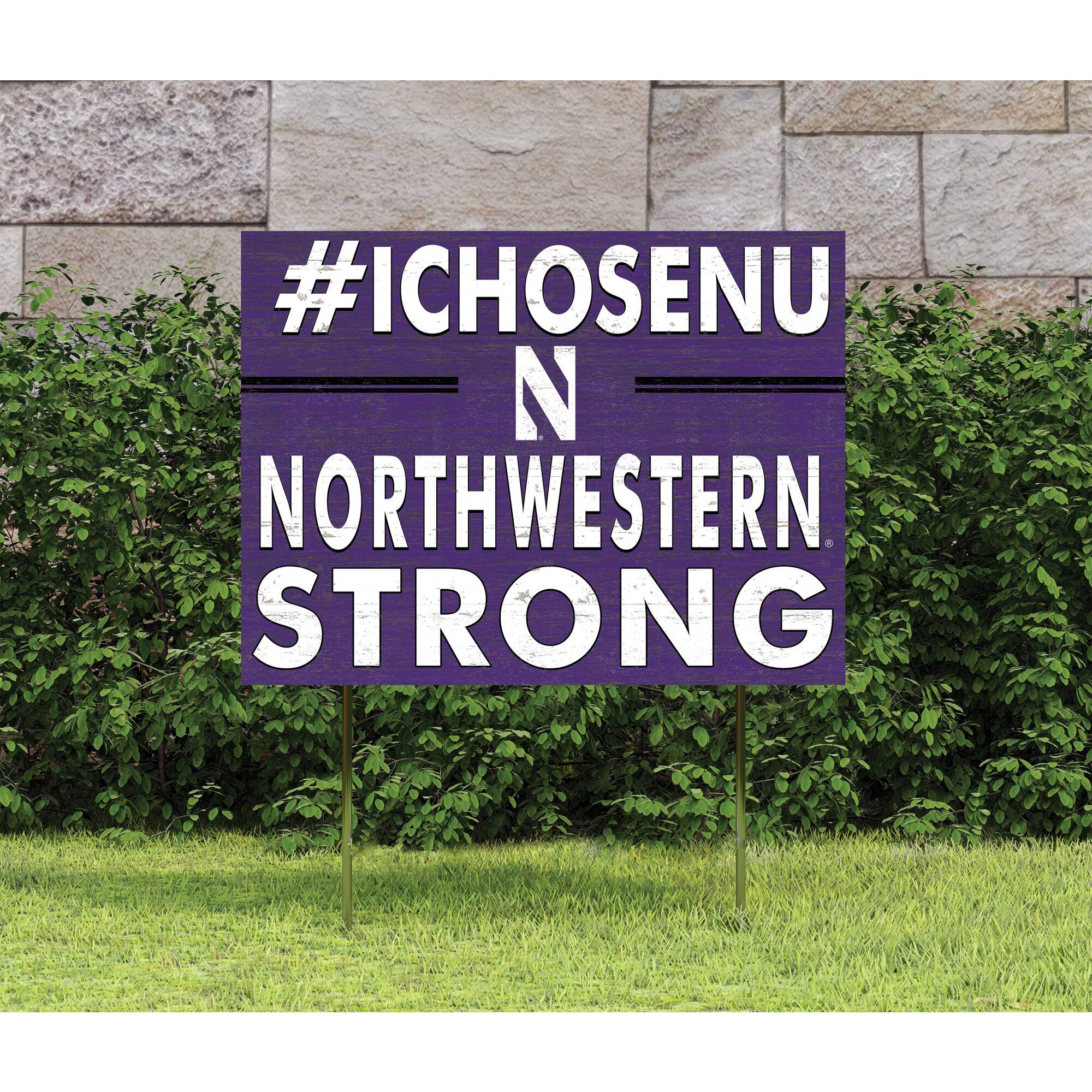 #ICHOSENU  
N  
NORTHWESTERN  
STRONG
