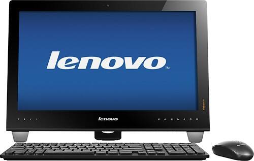 Front Standard. Lenovo - IdeaCentre 23" Touch-Screen All-In-One Computer - 6GB Memory - 1TB Hard Drive.