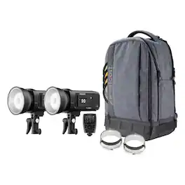 Westcott - FJ400 II Strobe 2-Light Backpack Kit with FJ-X3 M Universal Wireless Trigger