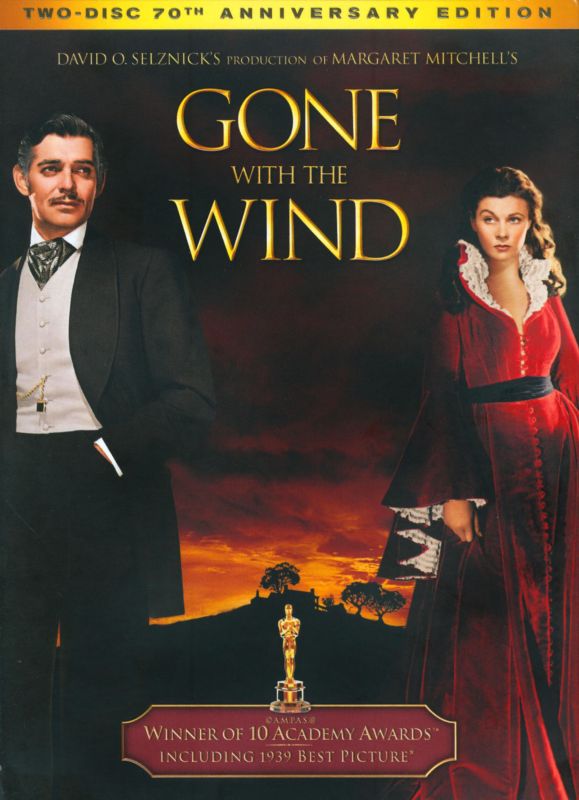  Gone with the Wind [70th Anniversary Edition] [2 Discs] [DVD] [1939]