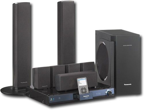 Best Buy: Panasonic 1250W 7.1-Channel Home Theater System with Blu-ray