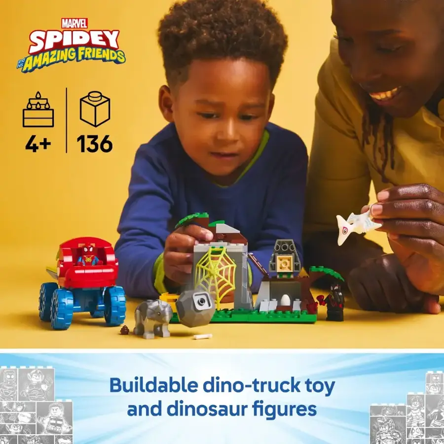 LEGO Marvel Spidey And His Amazing Friends Team Spidey Dino Crawler