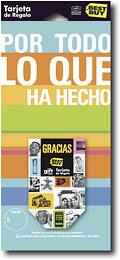 Front Large. Best Buy GC - $20 Gracias Thank-You Gift Card.