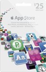 Front Large. Apple® - iTunes $25 App Store Gift Card.