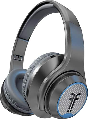 Best Buy Flips Audio XB Over the Ear Headphones Charcoal FHXBGRY