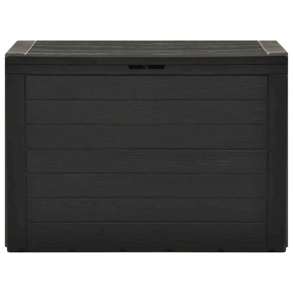 Alt View 2. vidaXL - vidaXL Storage Box Anthracite Polypropylene - Anthracite.