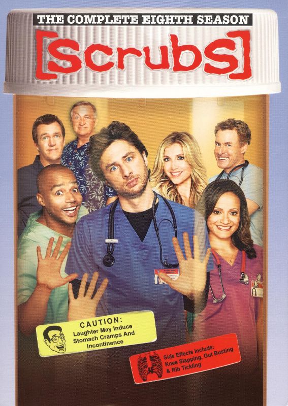  Scrubs: The Complete Eighth Season [3 Discs] [DVD]