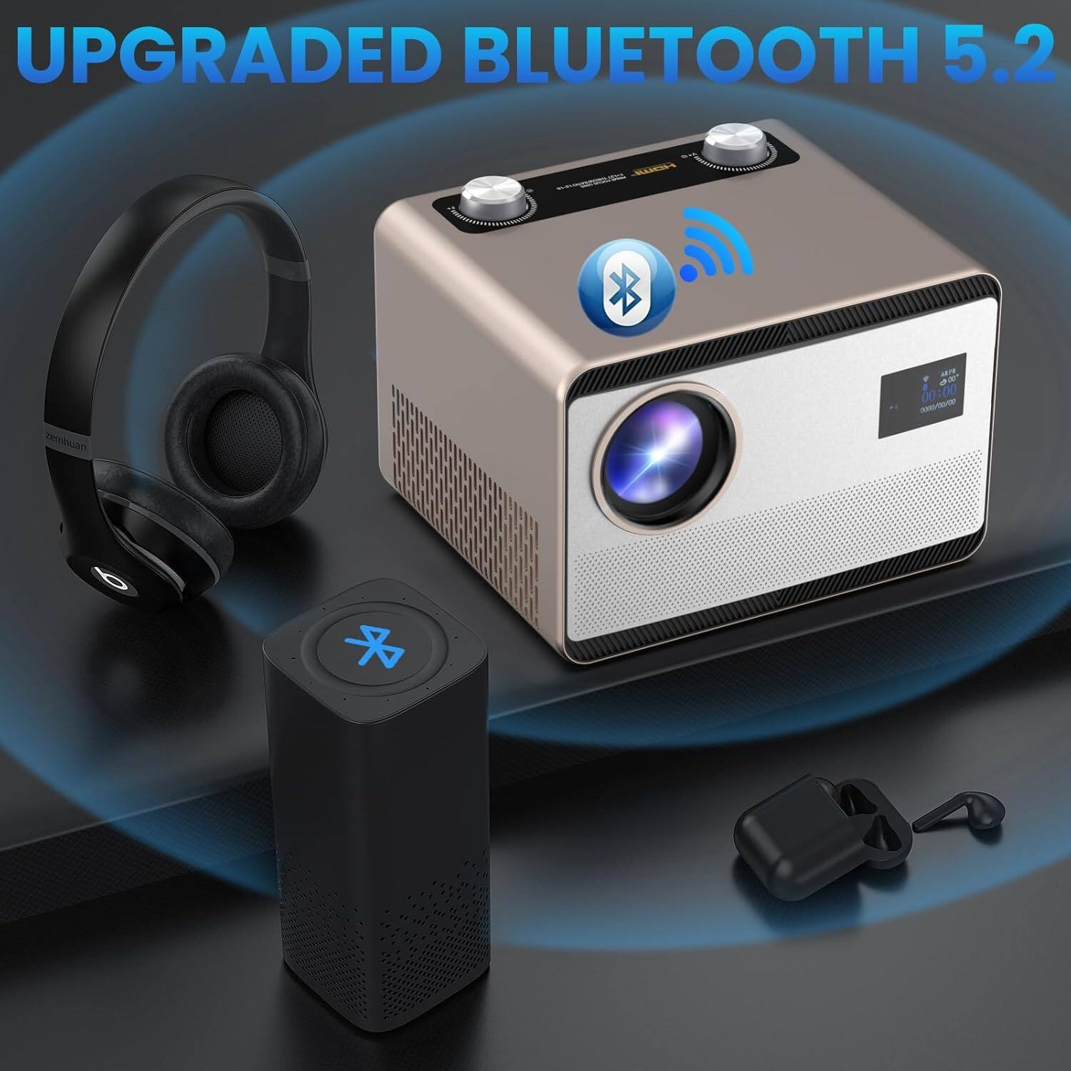UPGRADED BLUETOOTH 5.2