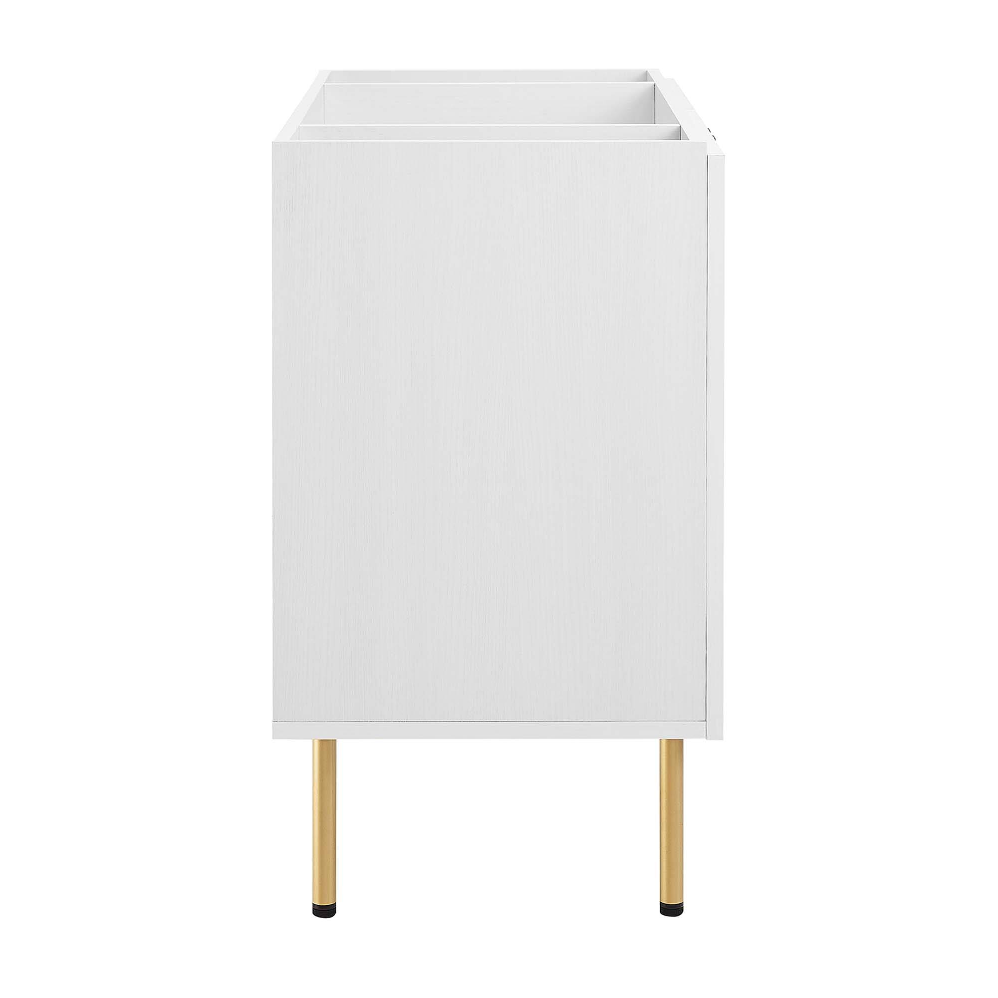 Alt View 1. Modway - Chaucer Bathroom Cabinet Basin Not Included by Modway - White.