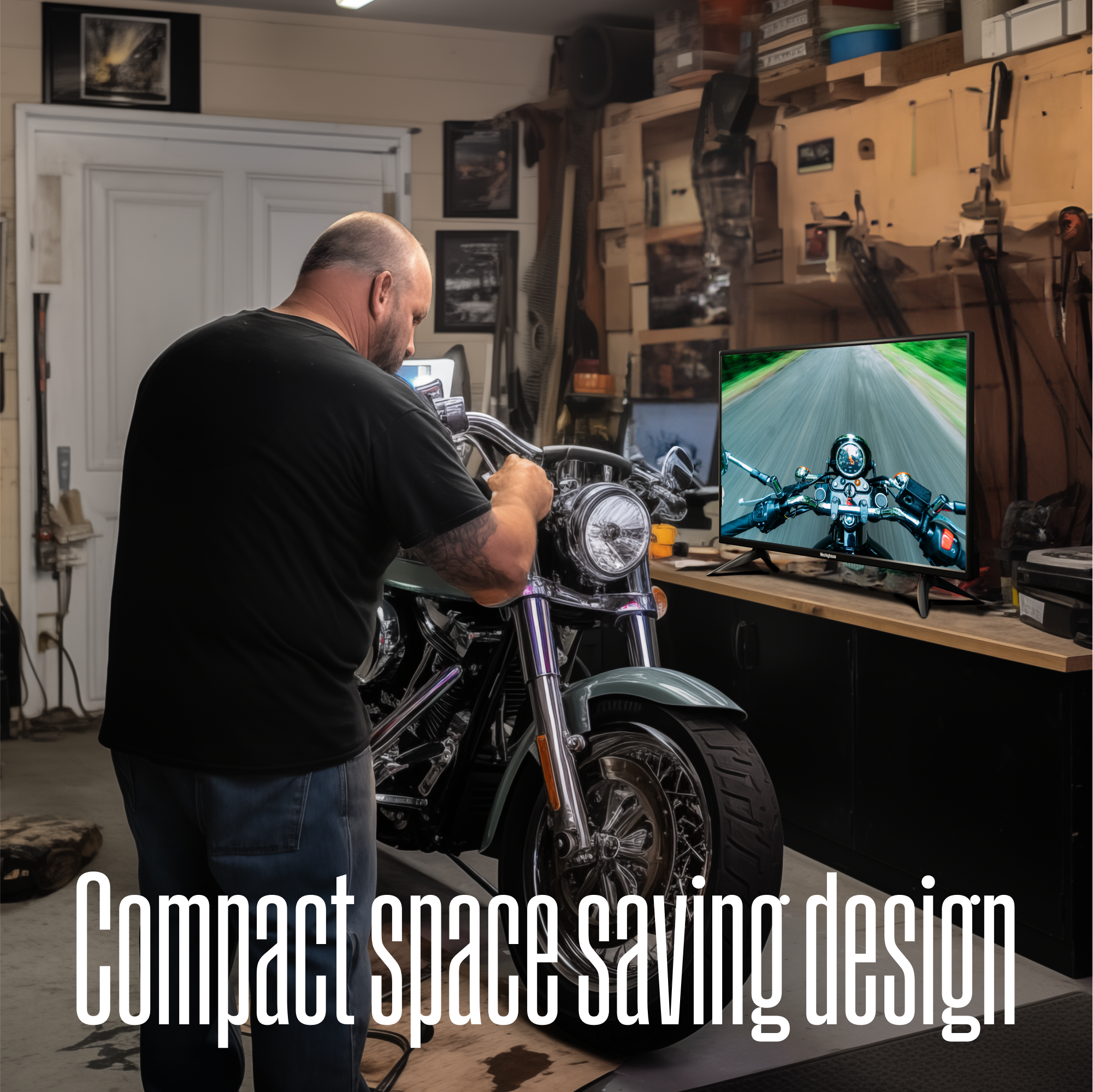 Compact space-saving design