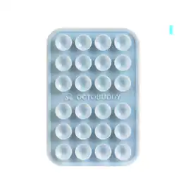 Octobuddy - Silicone Suction Cup Universal Phone Case Mount Classic - Baby Blue