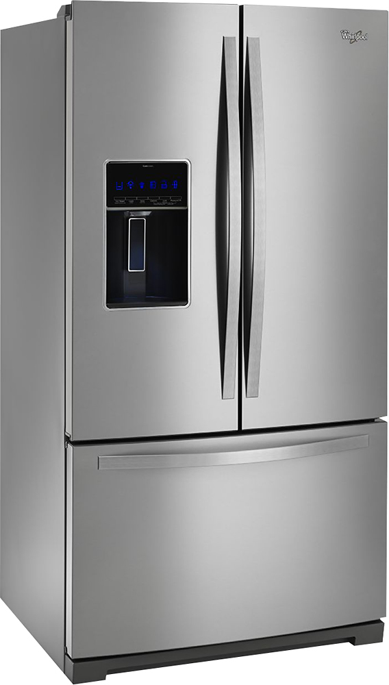 Customer Reviews: Whirlpool 26.8 Cu. Ft. French Door Refrigerator with ...