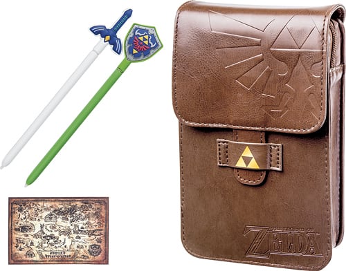 PowerA - The Legend of Zelda Adventurer's Pouch for Most Nintendo DS Consoles - Multi - Larger Front