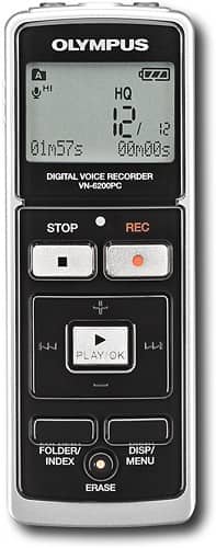 Front Standard. Olympus - Digital Voice Recorder.