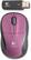 Front Standard. Logitech - V220 Cordless Optical Mouse for Notebook - Plum Purple.