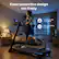 Knee-protective design run freely
7-layer non-slip running belt
Shock-absorbing treadmill