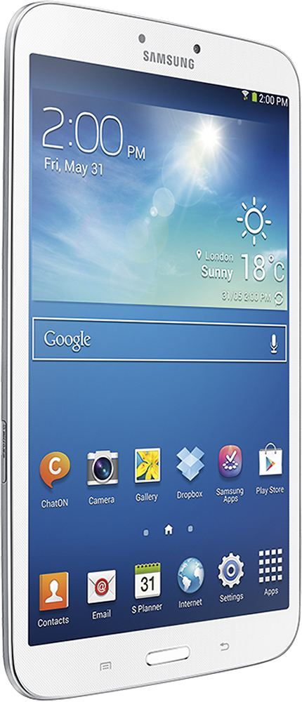Afm top Derbevilletest Best Buy: Samsung Galaxy Tab 3 8" Tablet Exynos Dual-core (2 Core) 1.50 GHz  1.50 GB Android 4.2.2 Jelly Bean Pearl White SM-T310