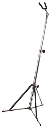 Front. Hamilton Stands - Hanging Guitar Stand - Chrome.